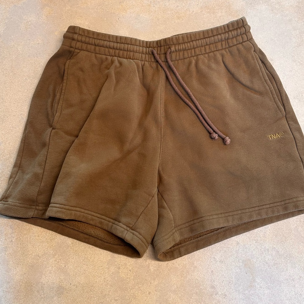 TNA Sweatfleece Cozy Fleece boyfriend Fit Shorts